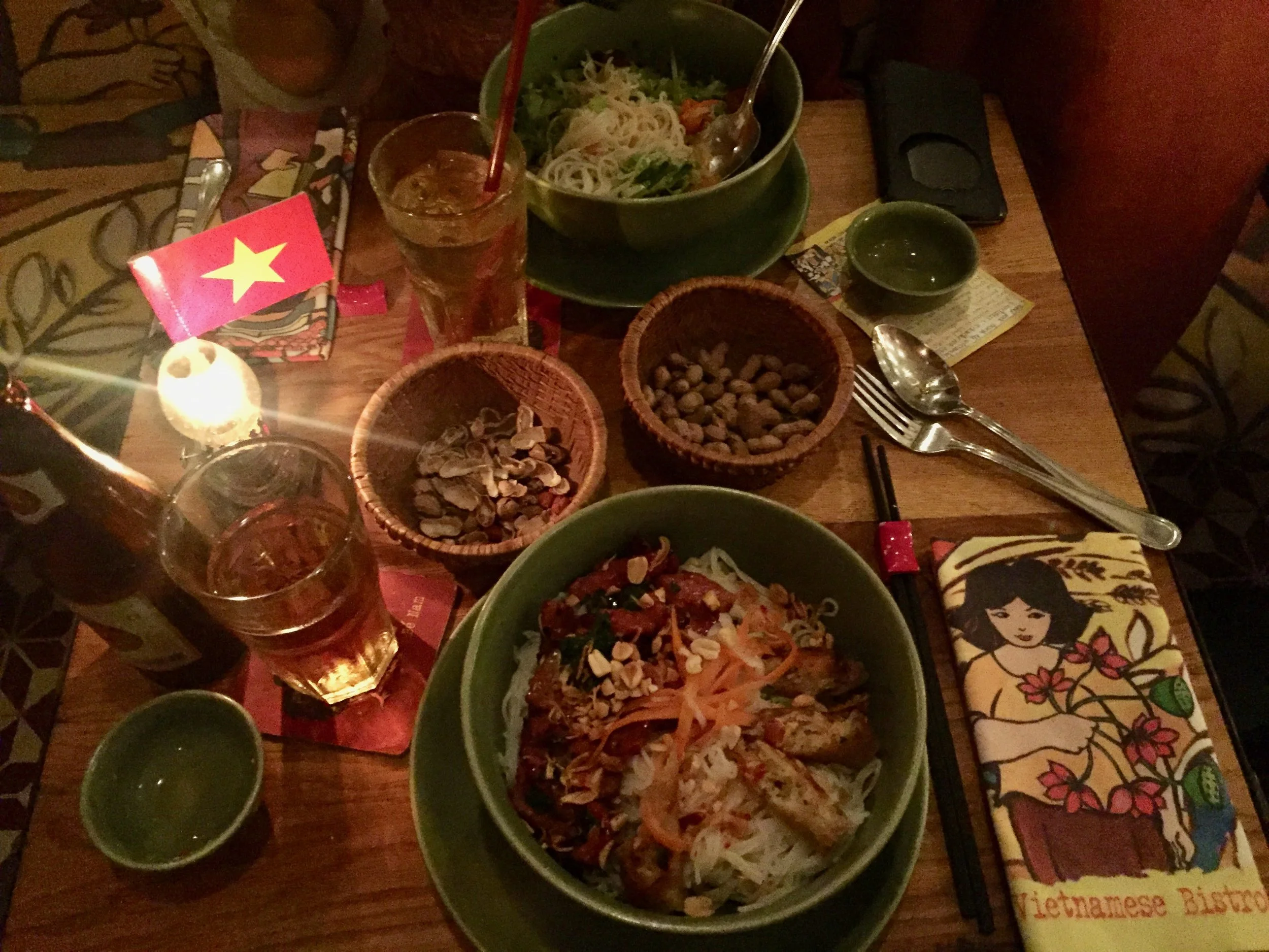  The decor draws you -- even the napkins are artworks -- but the food hypnotizes you at Propaganda 