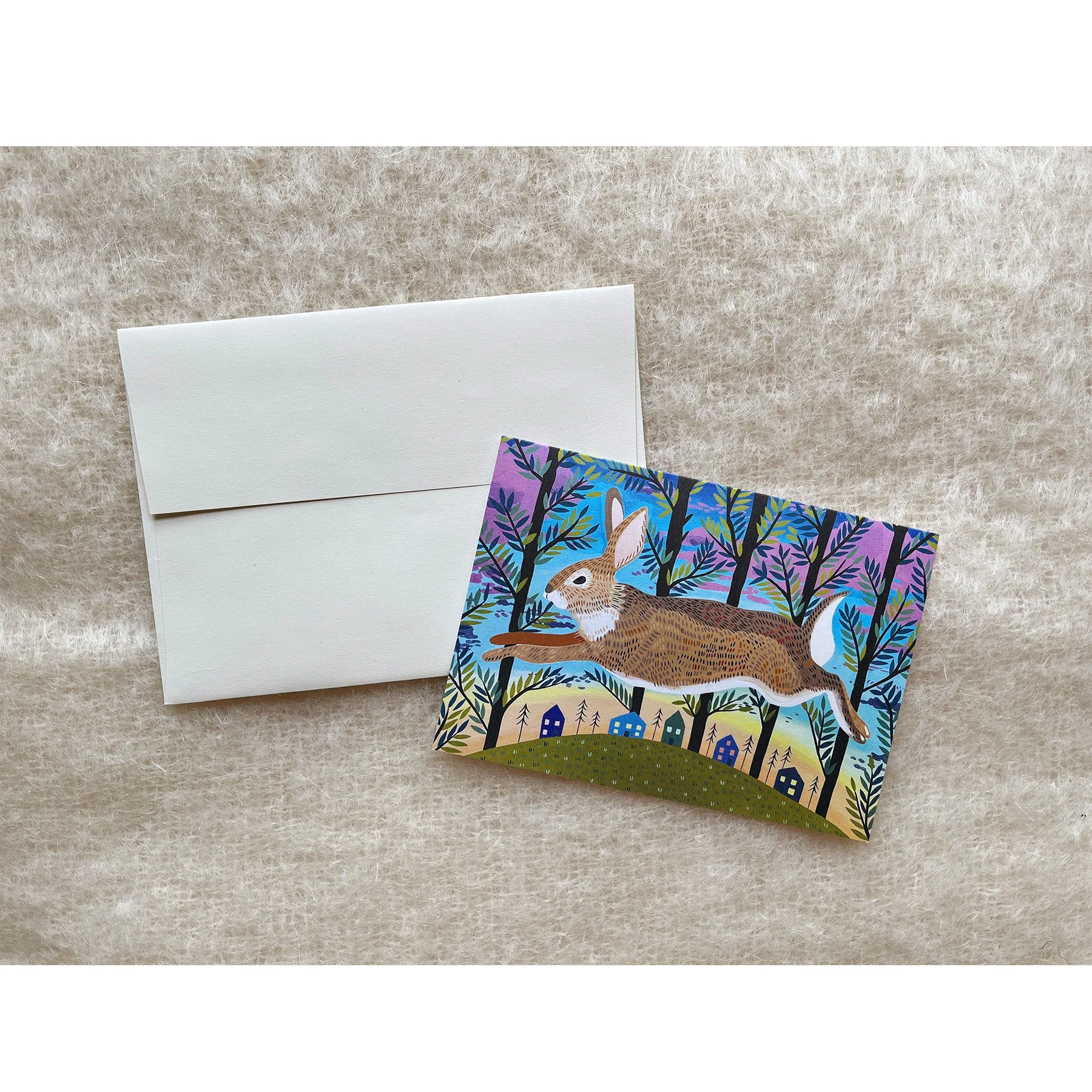 Rabbit Greeting Card