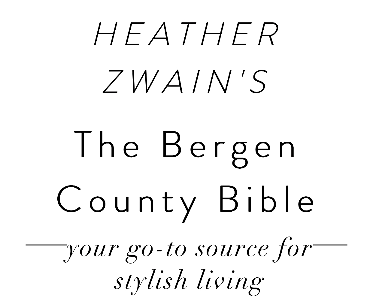 The Bergen County Bible