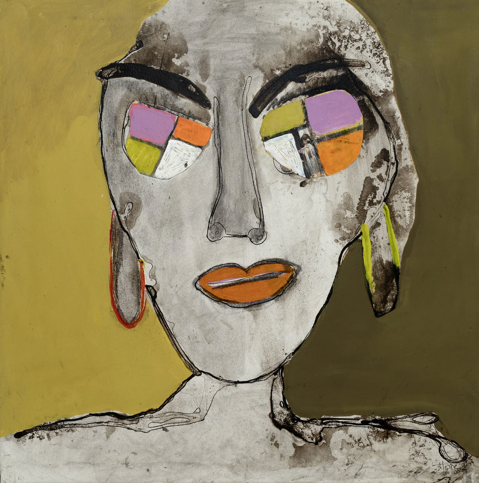 Kathleen Hope — Abstract figures and faces