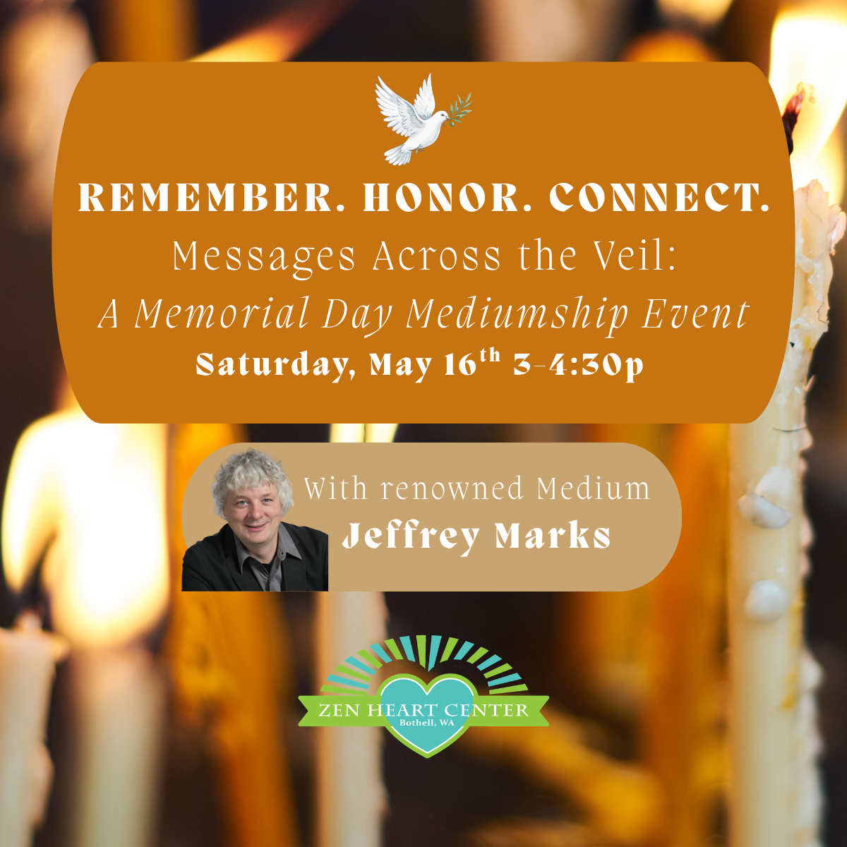 Messages Across the Veil: Memorial Day Mediumship Event