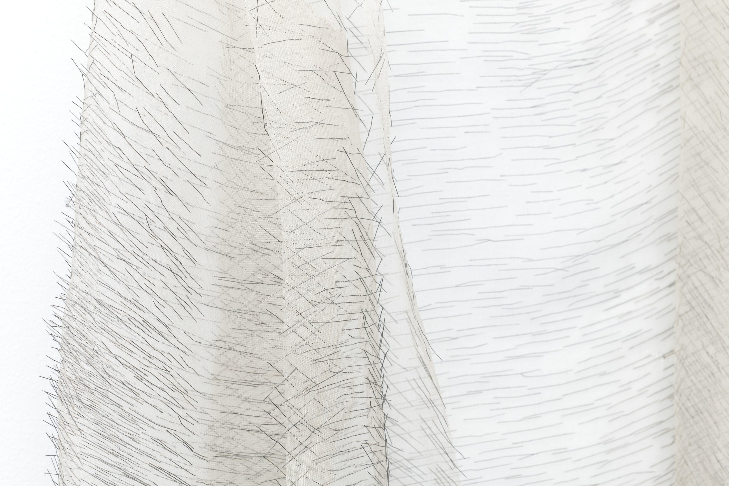 Detail: Doris Salcedo. "Disremembered III." 2014.