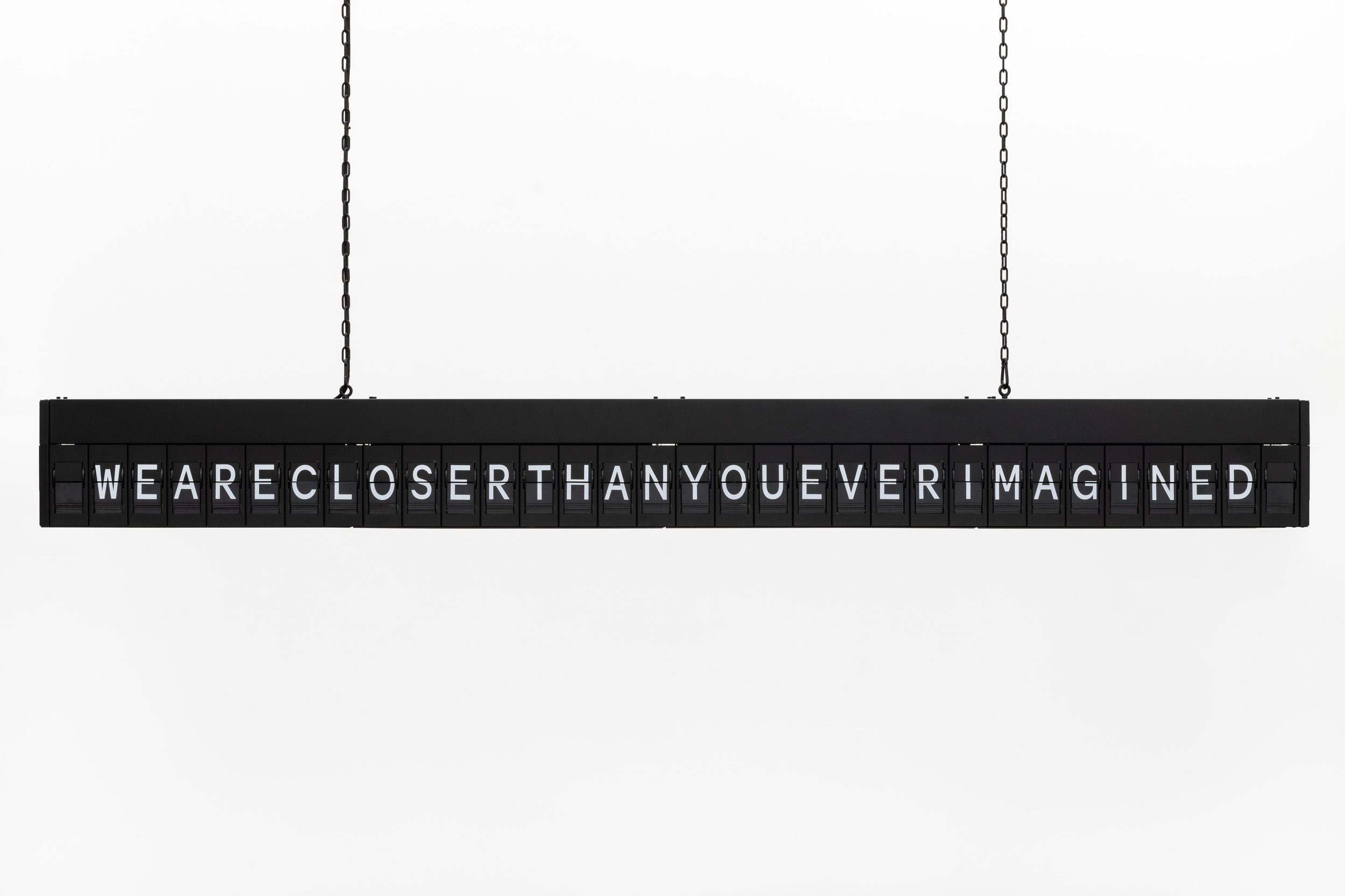 Shilpa Gupta. "Wearecloserthanyoueverimagined."