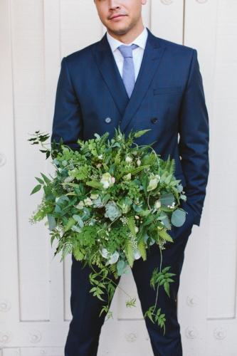 Here's my woodland bouquet!