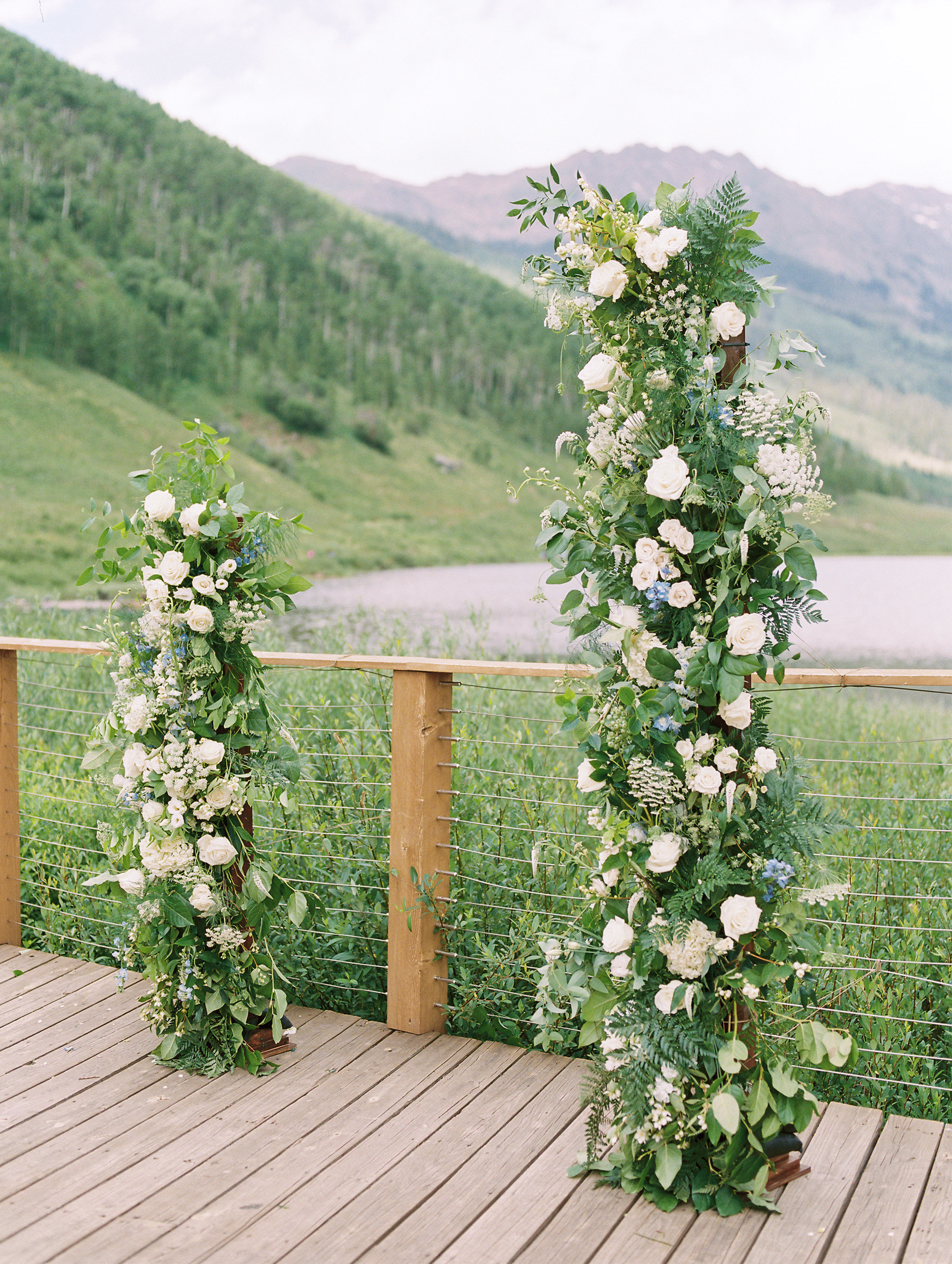 Ceremony floral design in Denver