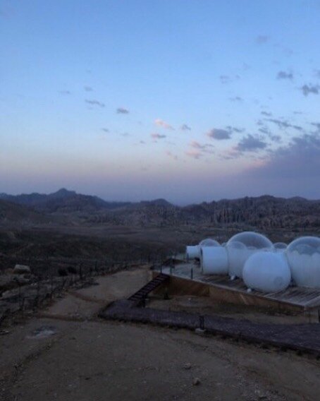 That time I stayed in a bubble in Jordan... feels similar these days. Grateful to have nature so close to my current bubble. ❤️