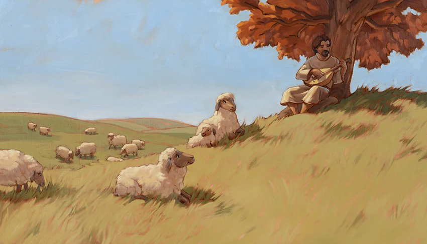 David and the Psalms, p.85