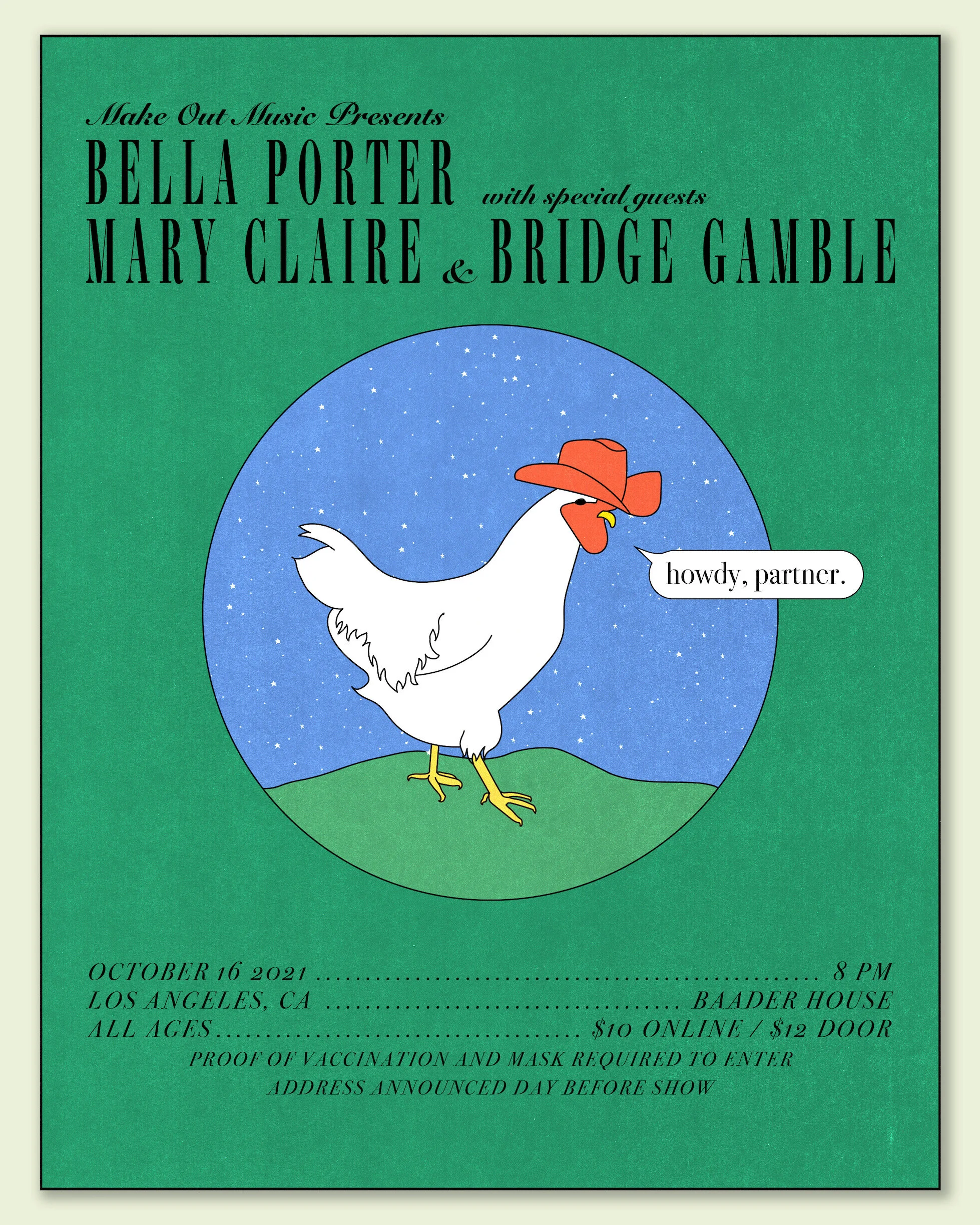 Make Out Music Presents: Bella Porter, Mary Claire and Bridge Gamble