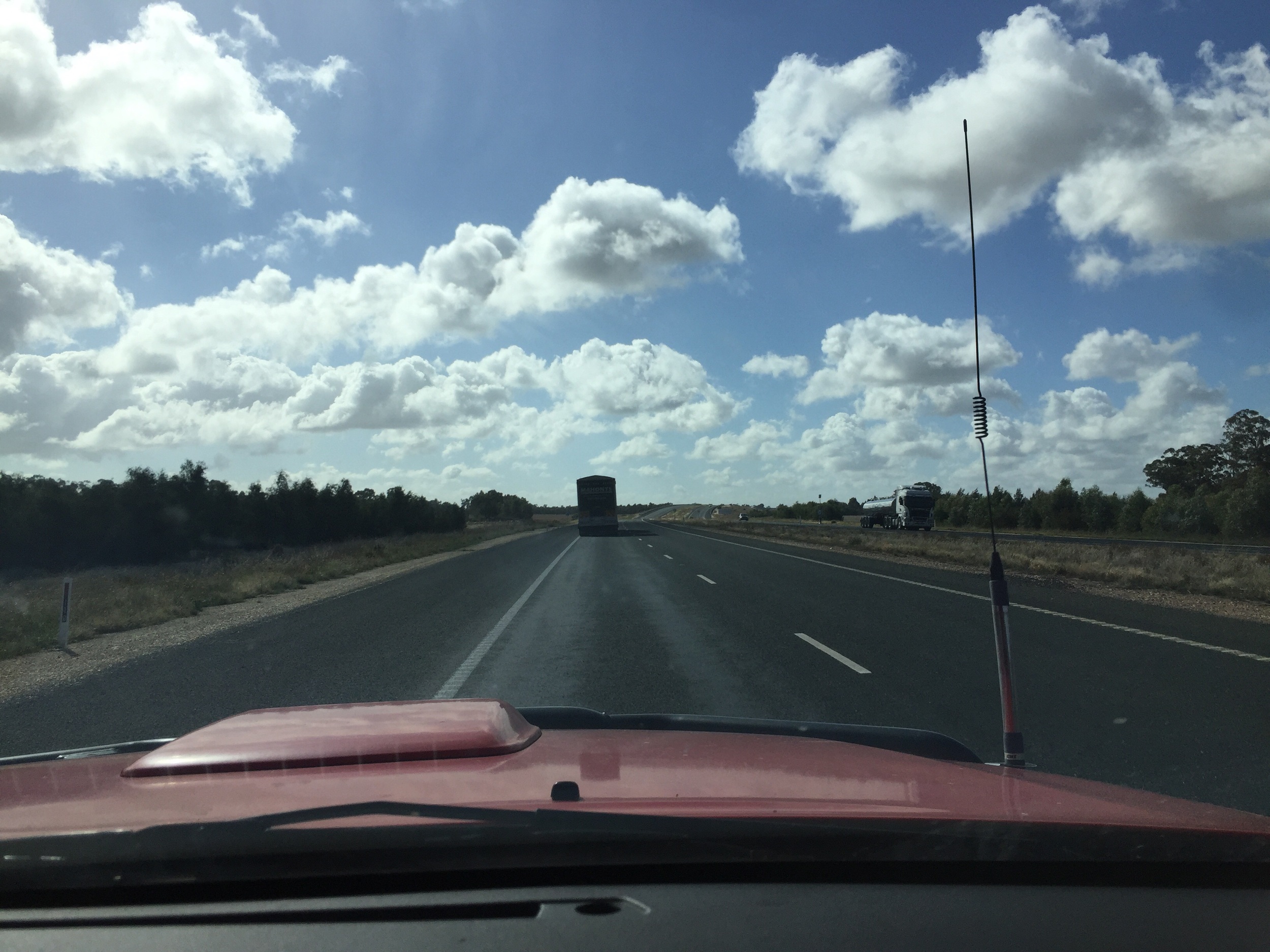 Heading toward Forbes NSW