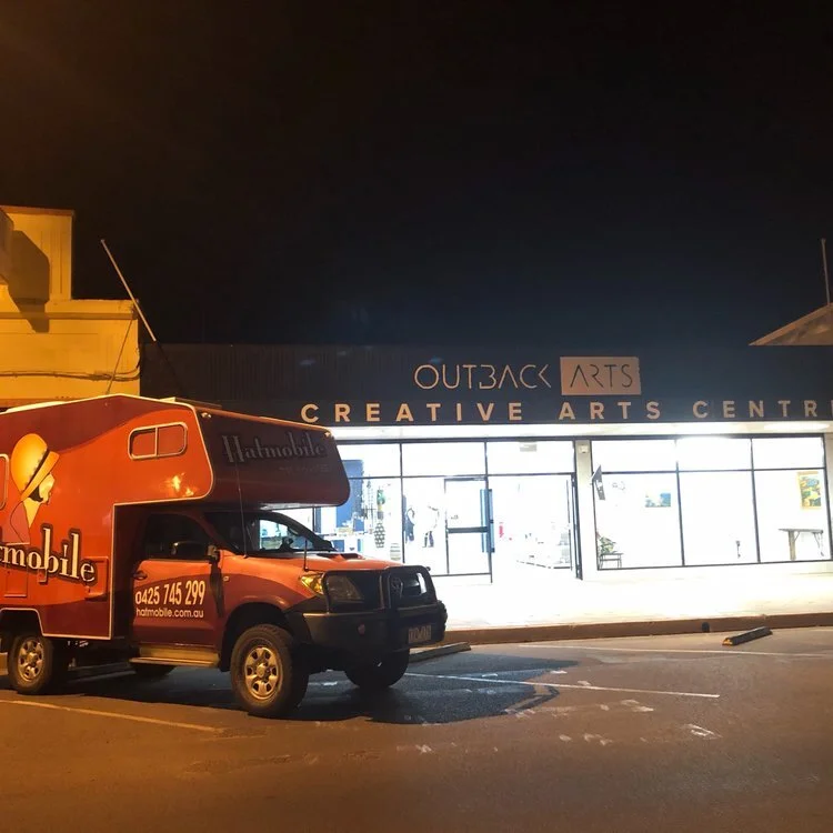 The Woman behind the Hatmobile