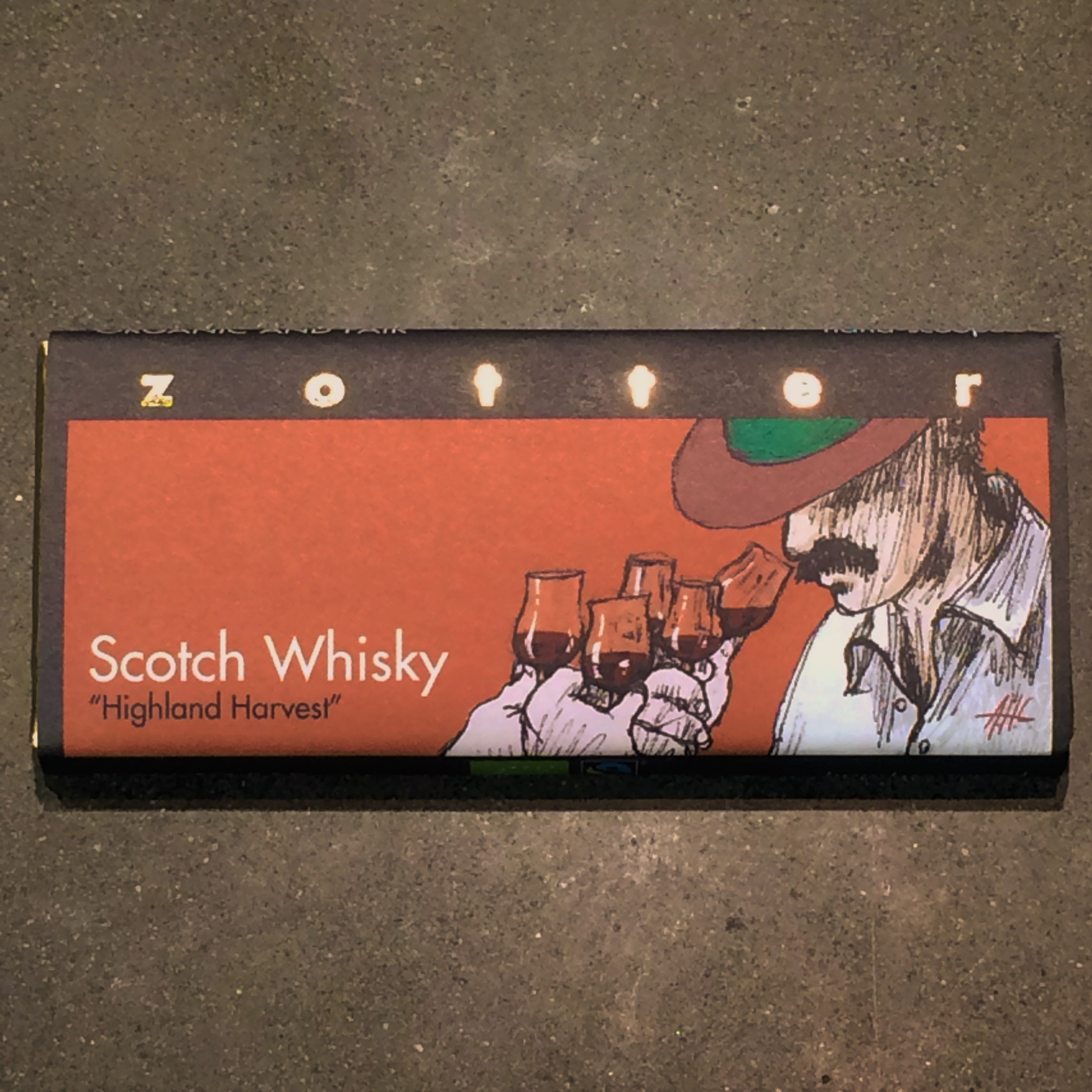 This favourite from Zotter is a built-in pairing.