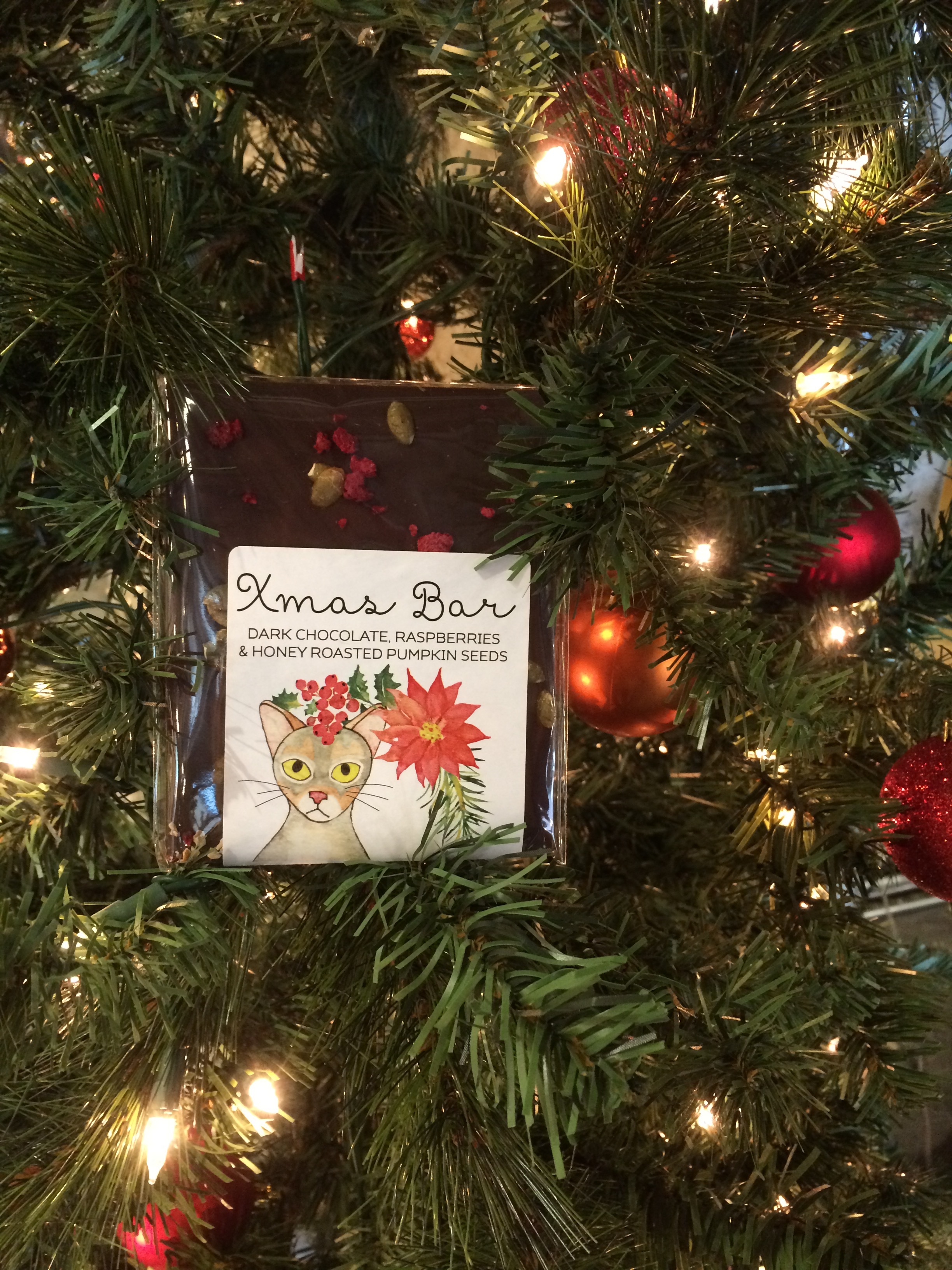 SOMA Chocolatemaker's Xmas 2017 bar.