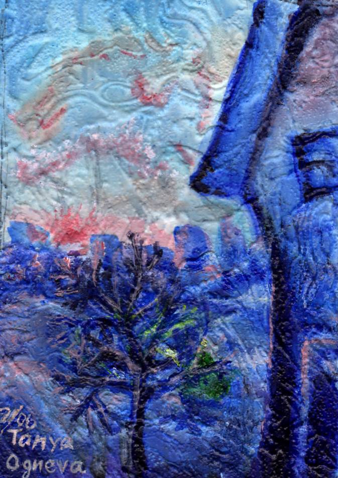 Foggy Morning Fantasy #2(acrylic on textured paper;sold).jpg
