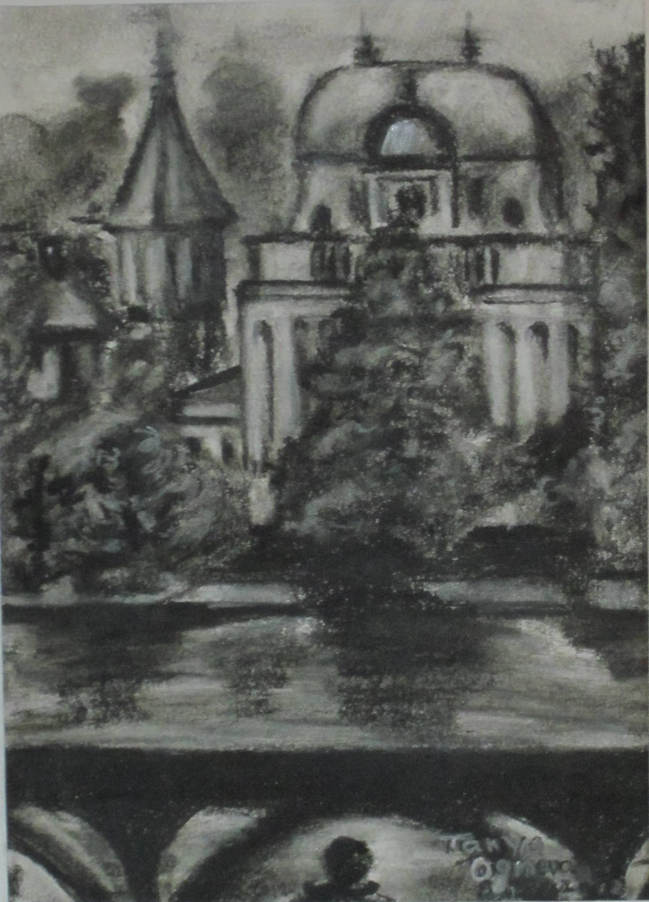 Prague. At River Vltava