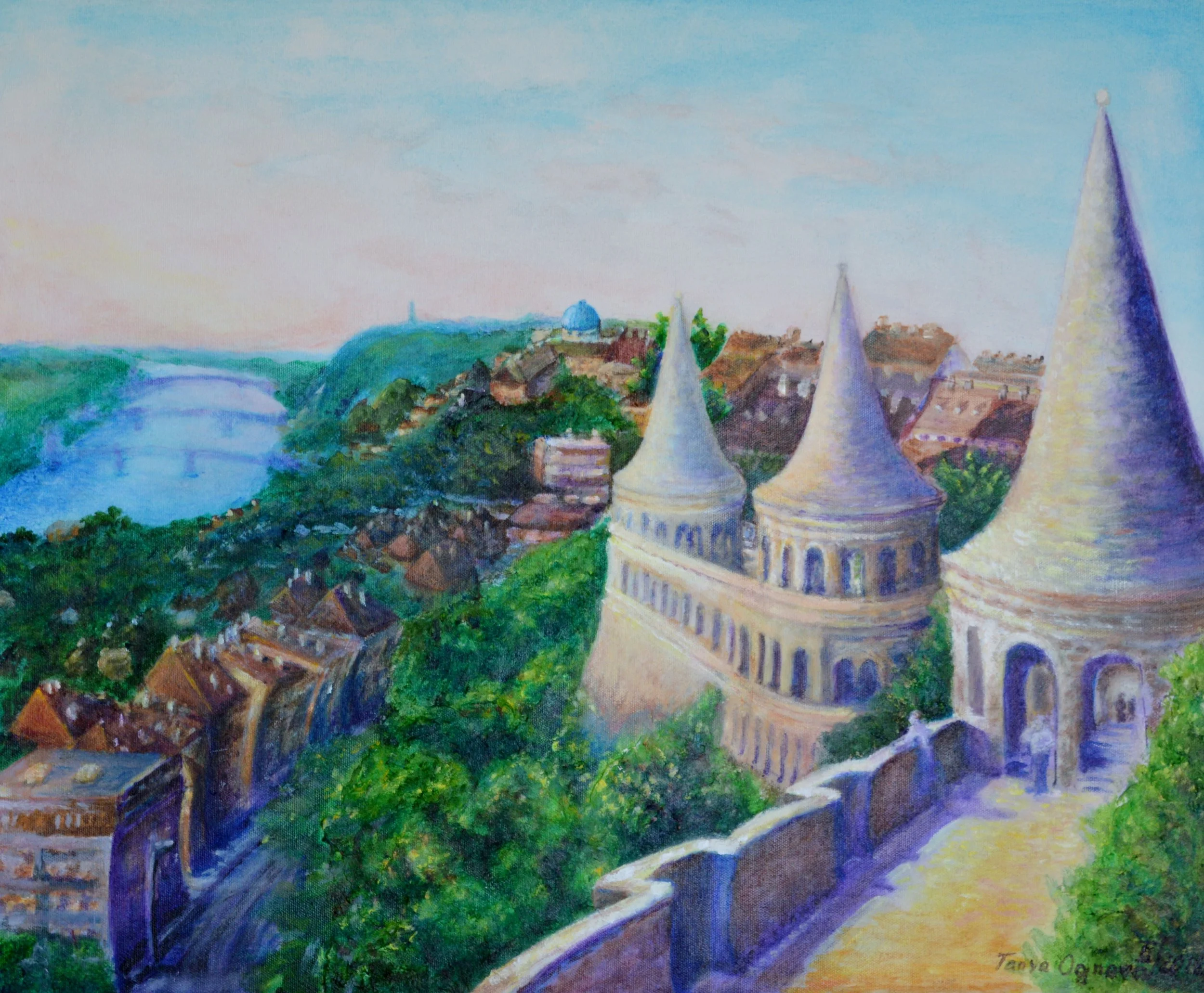 Fisherman's Bastion. Budapest, Hungary