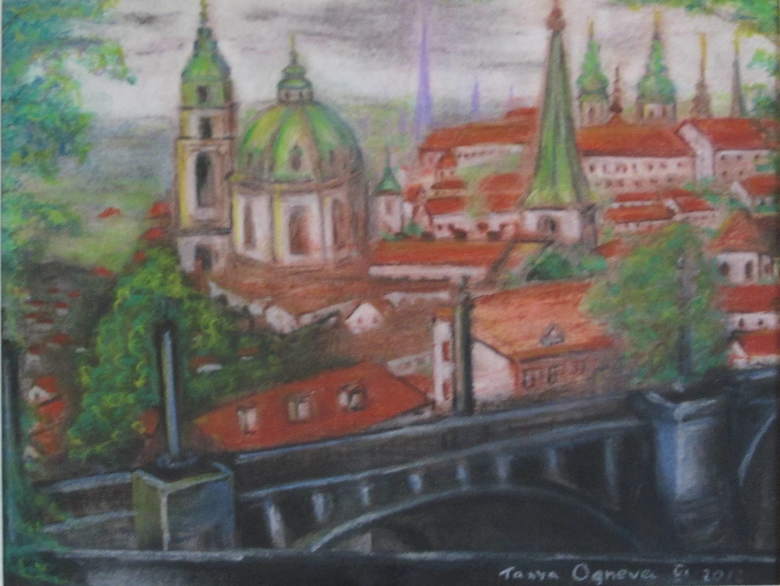 Prague. Near the Bridge