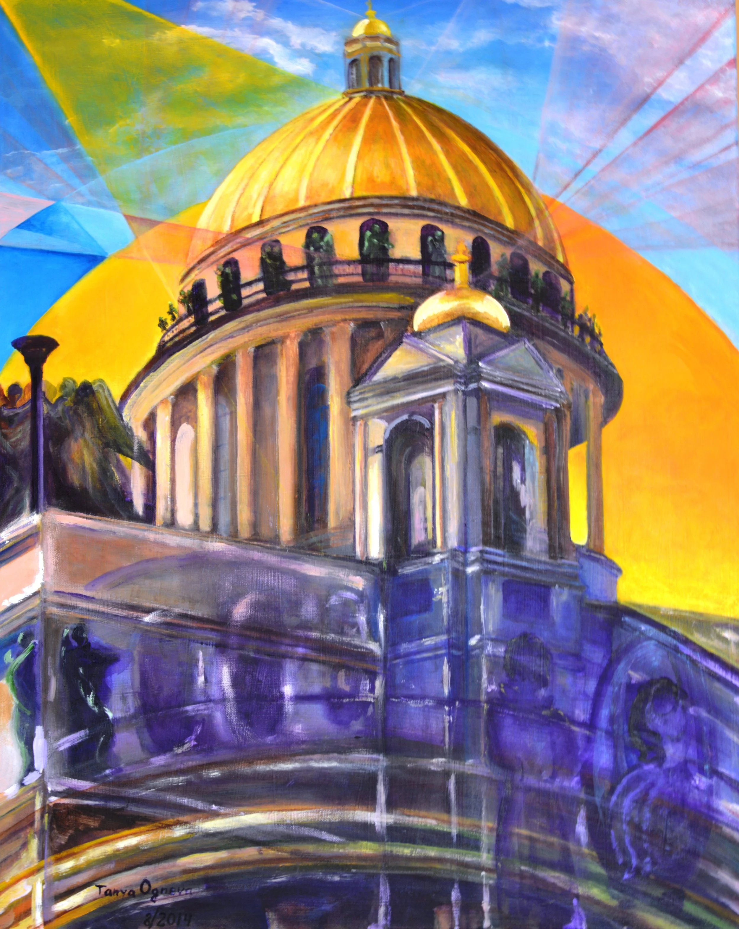 St. Petersburg, Russia. Issakiy Cathedral 