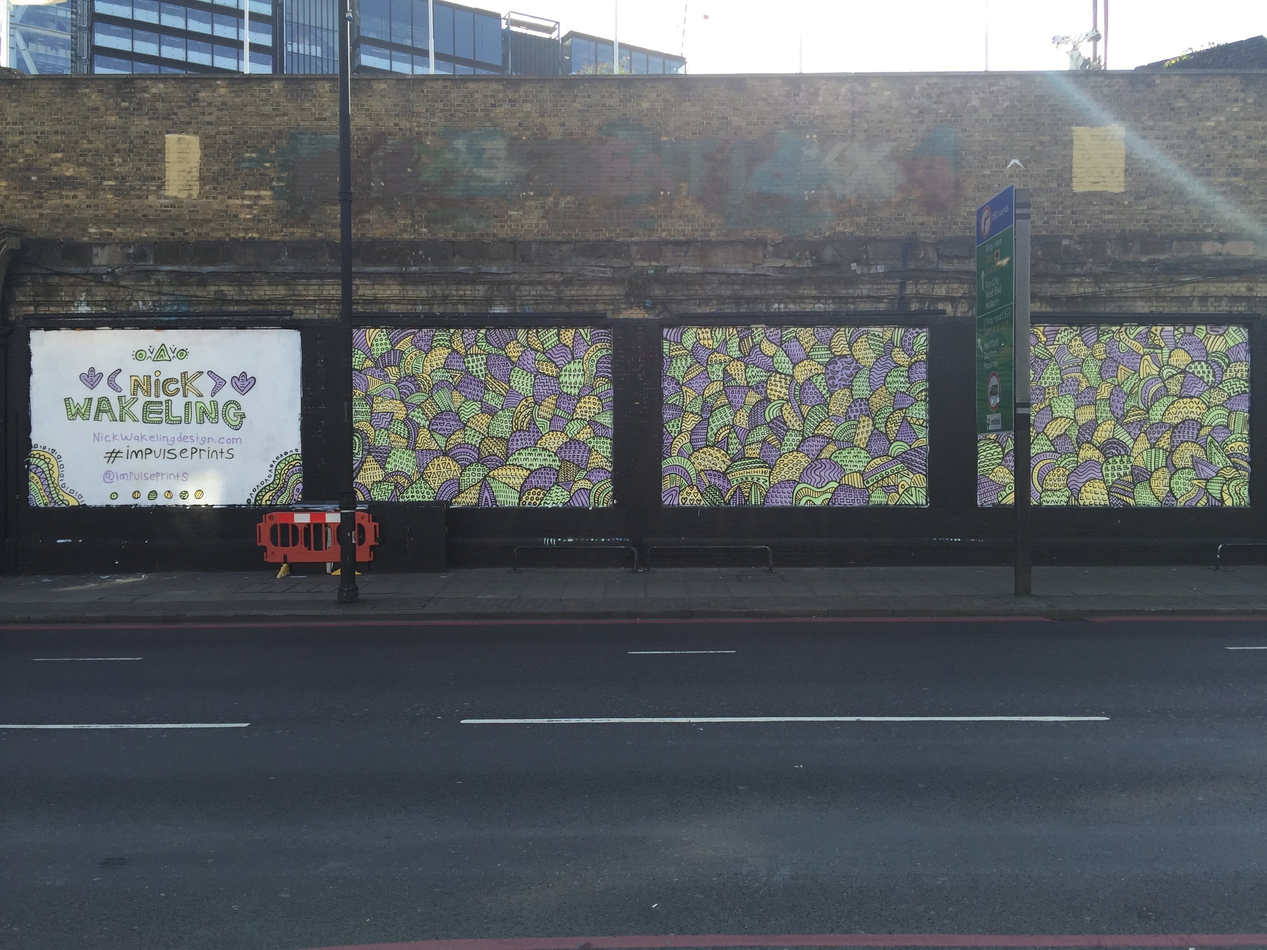The Shoreditch Art Wall