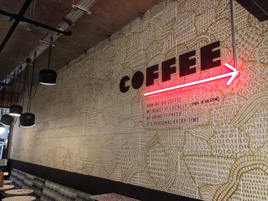 COCO DI MAMA HAMMERSMITH BROADWAY MURAL