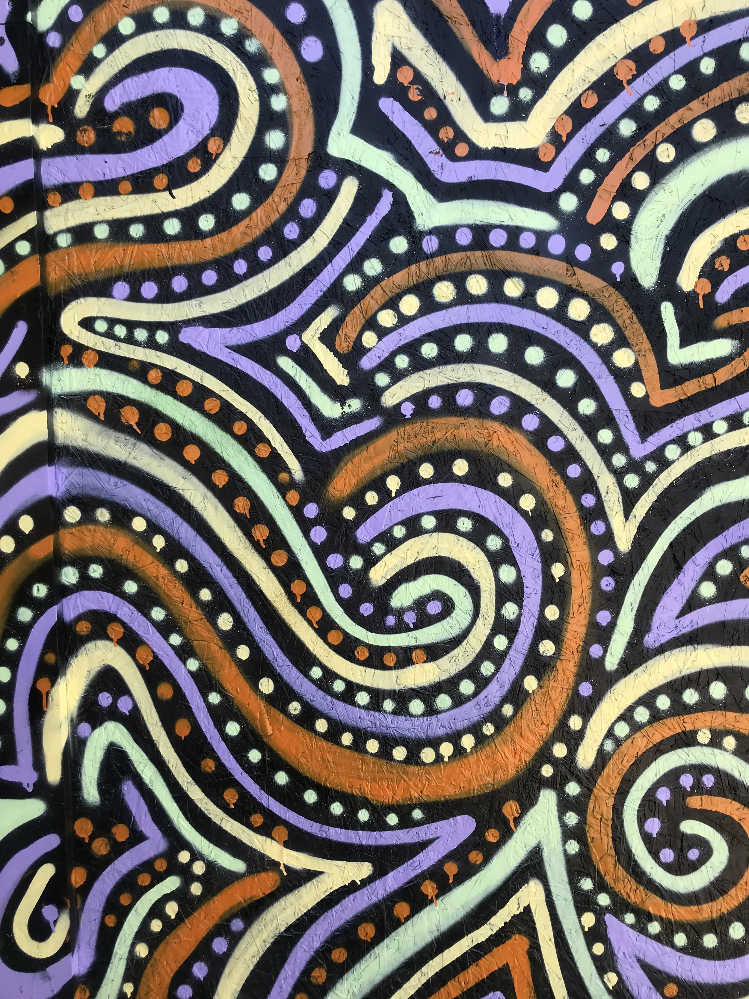 Penge Mural Close Up