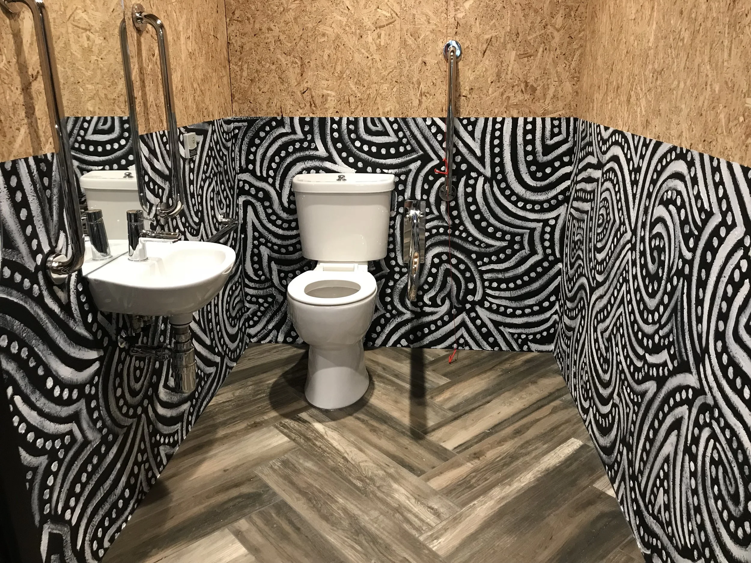 Coco Di Mama Paddington Toilet Mural