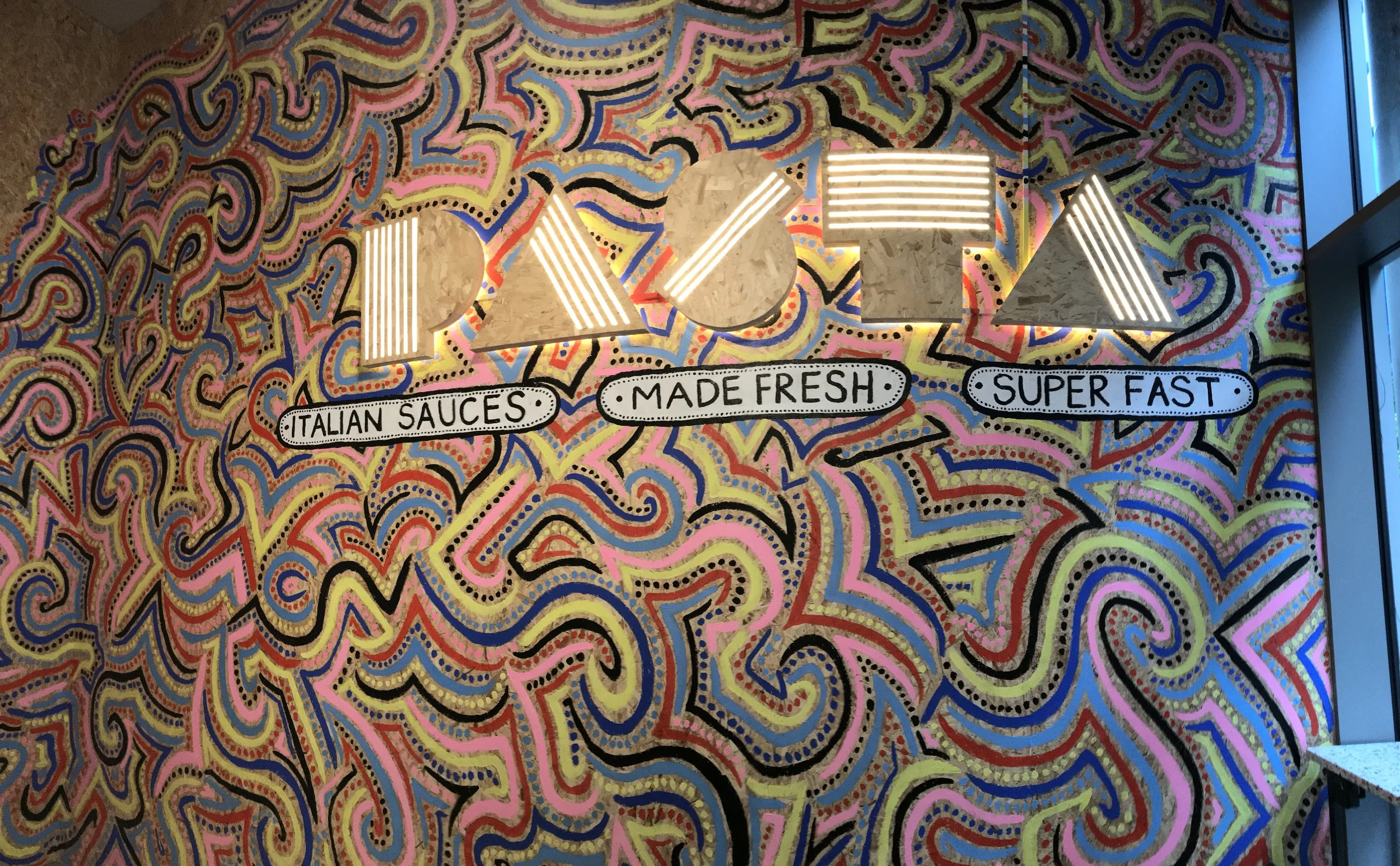 Coco Di Mama Paddington Pasta Mural
