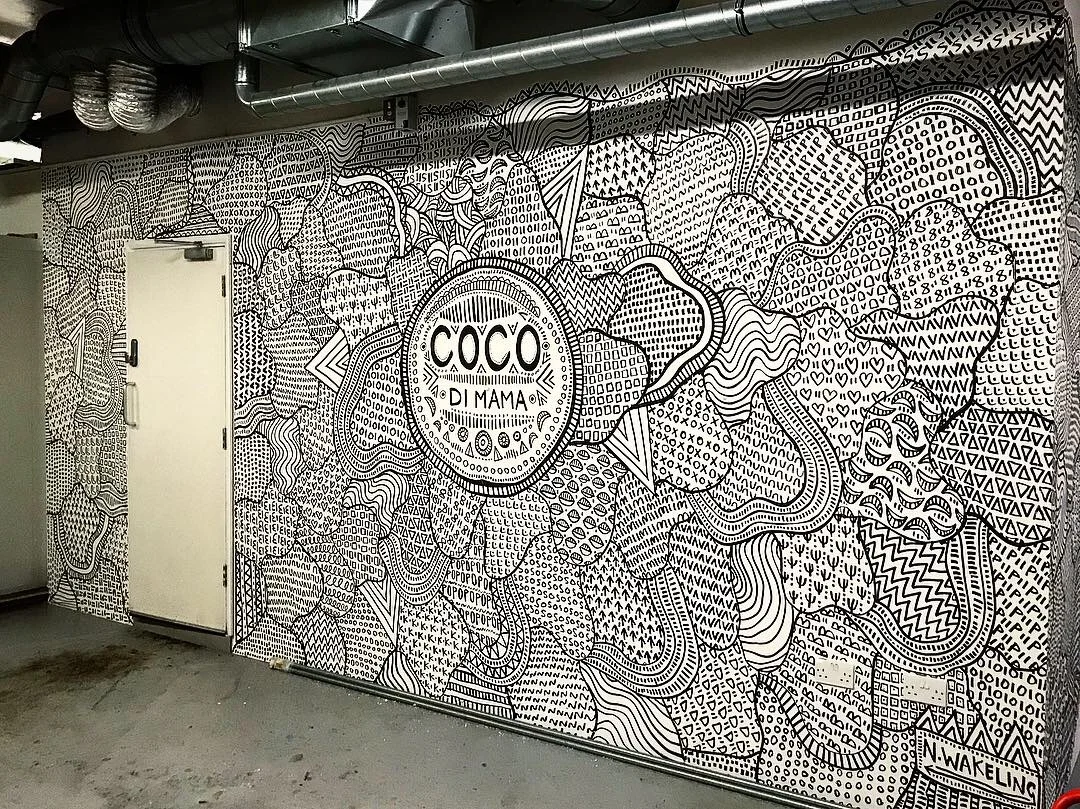 COCO DI MAMA KING WILLIAM STREET MURAL