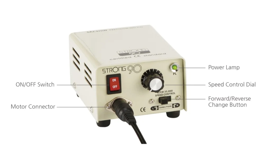 Strong 90/102 - Dental Nail Drill Set