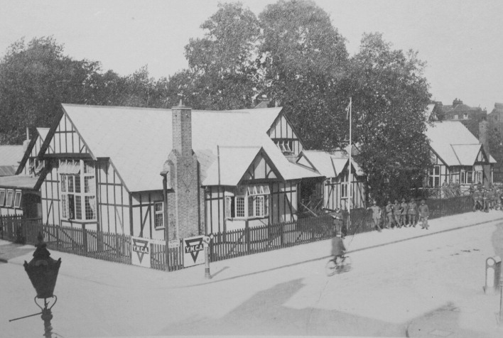 Photograph of Shakespeare Hut, c. 1917