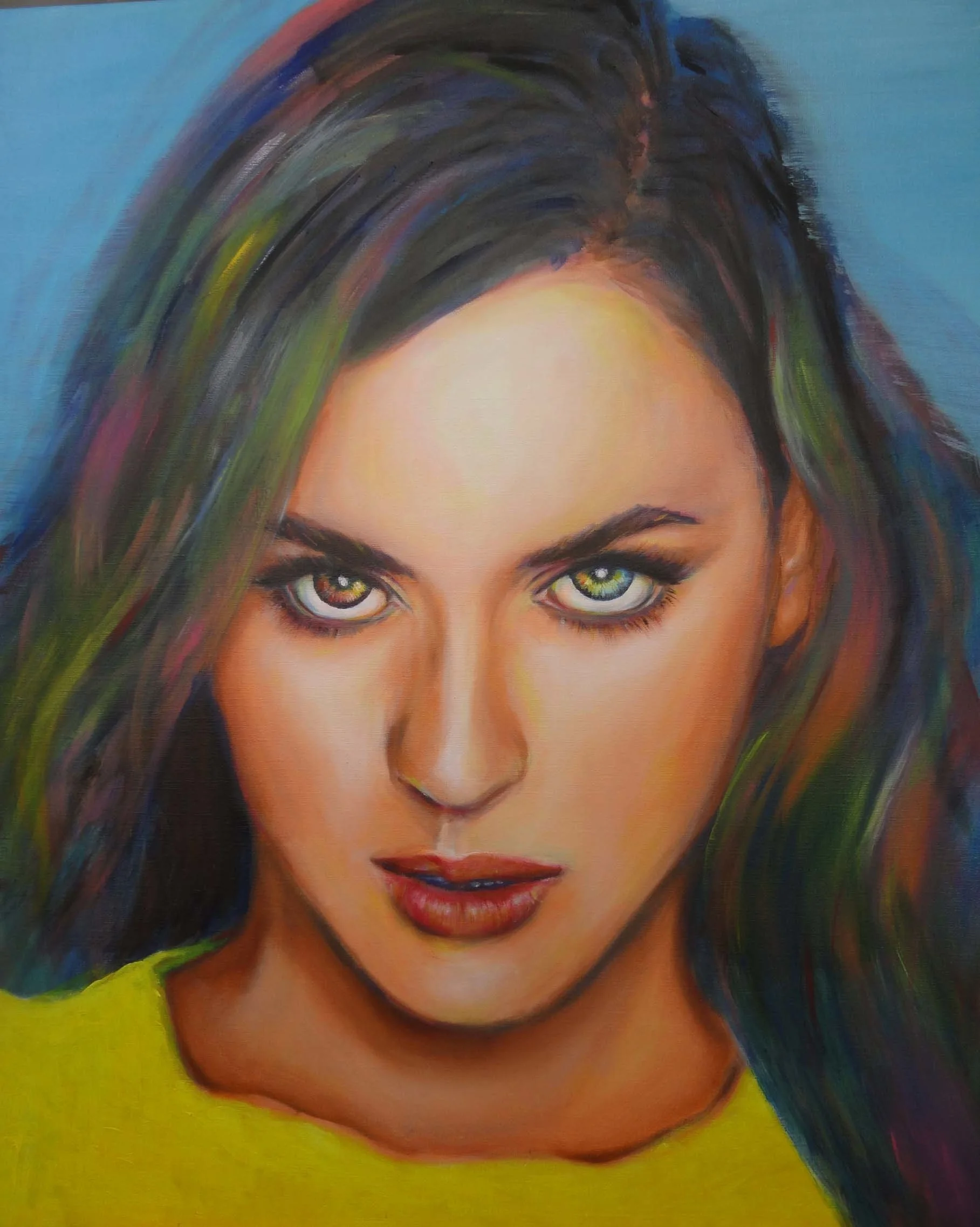 Wide Awake / F30 Oil on canvas 2016