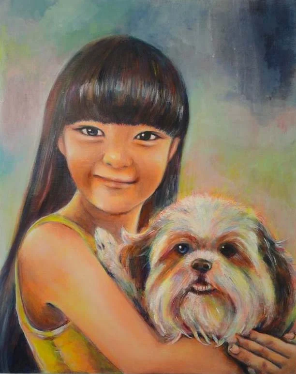 Taiwanese girl / F20 Acrylic 2015