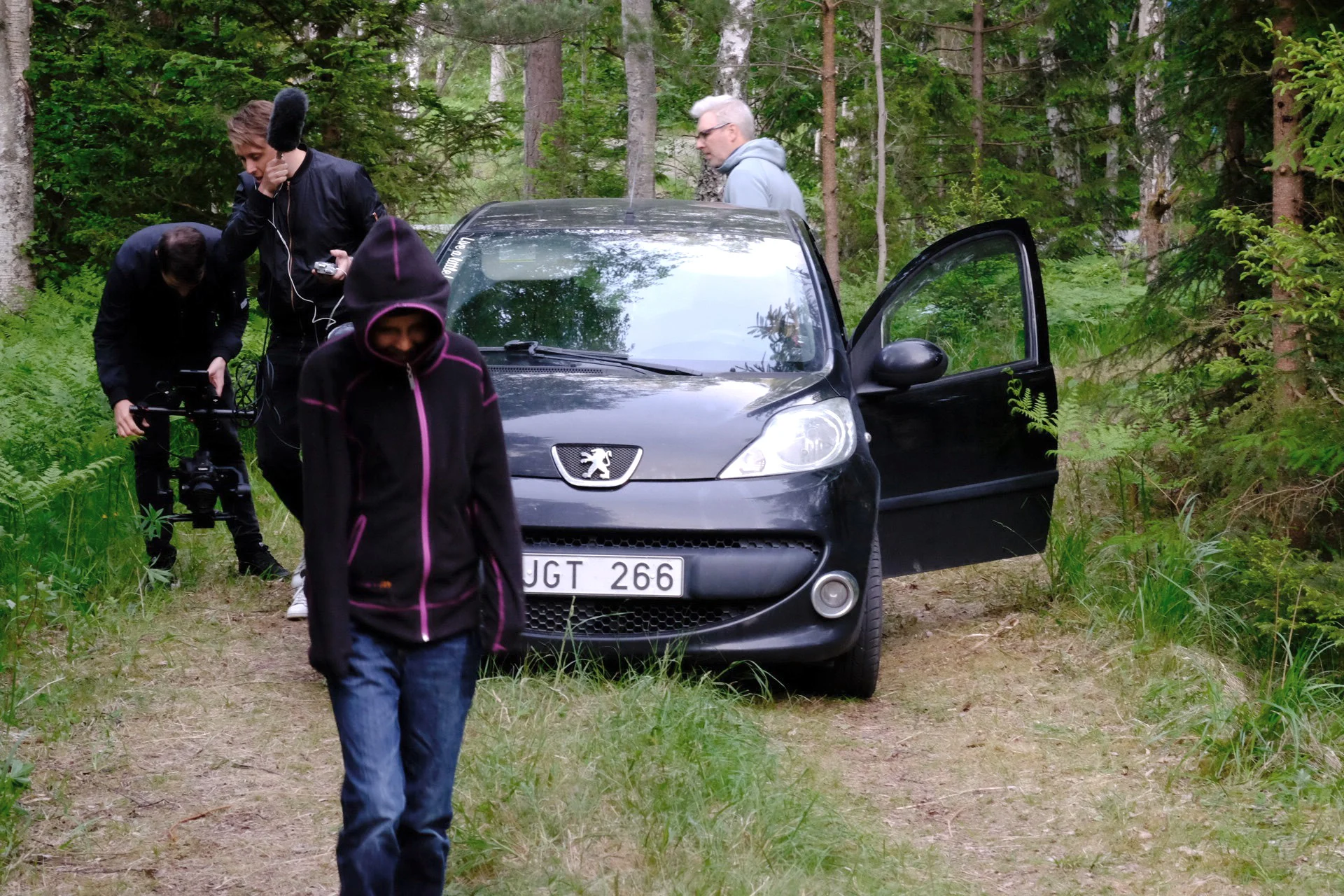 Alva går in i karaktär