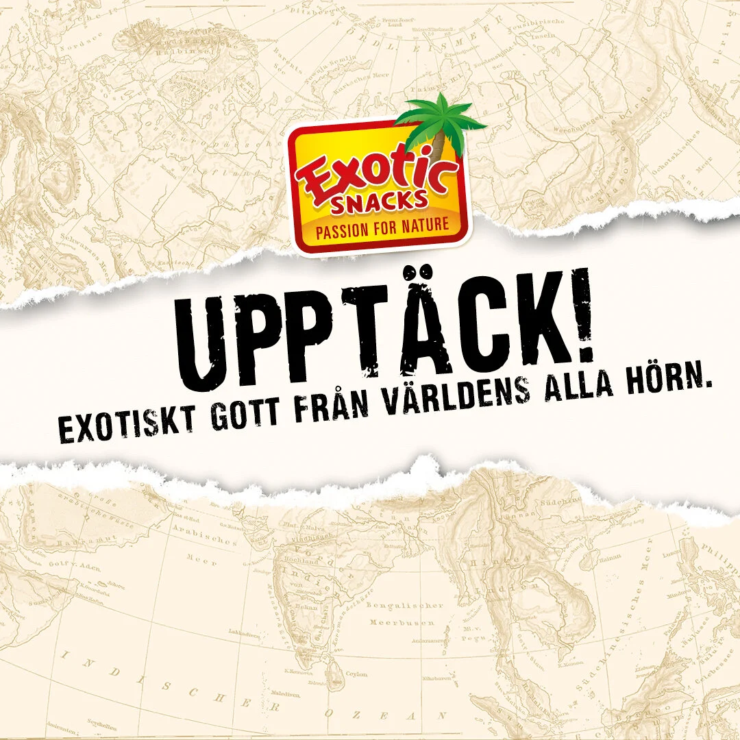 Exotic Snacks: Reklamkoncept