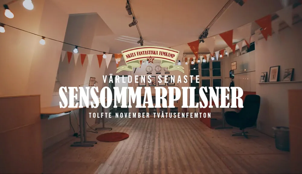 12 november bjöd vi in till världens senaste sensommarpilsner