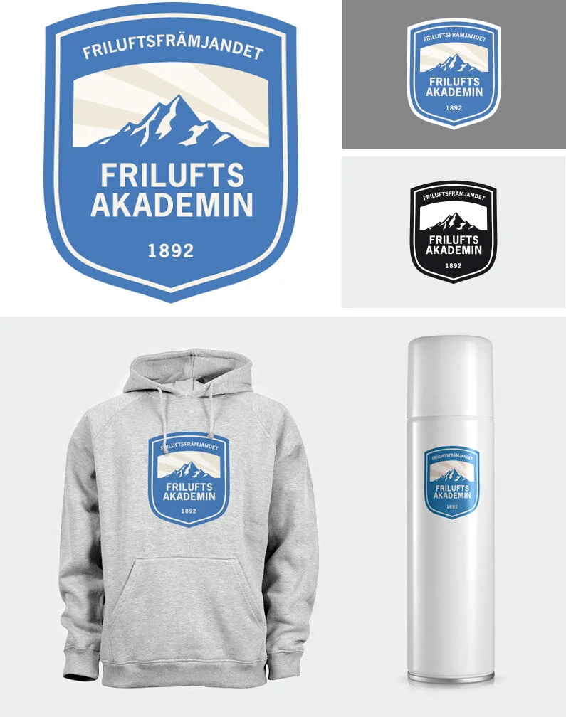 Grafisk profil till Friluftsakademin