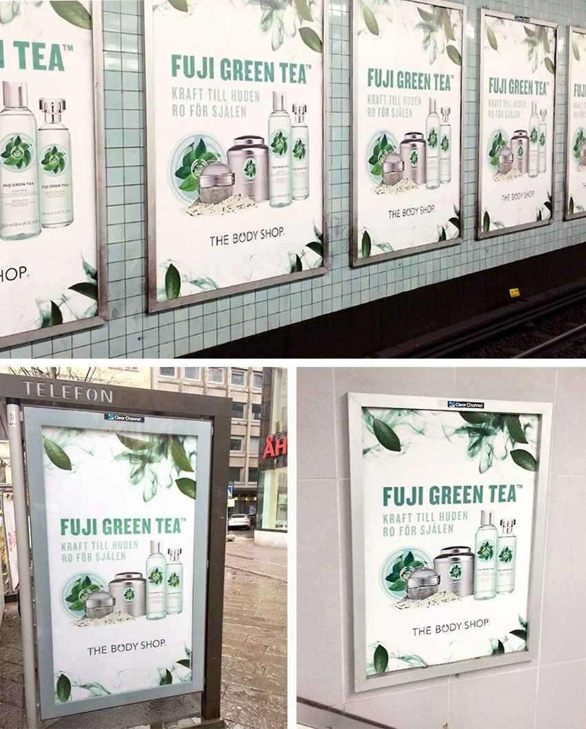 En rikstäckande kampanj för The Body Shop