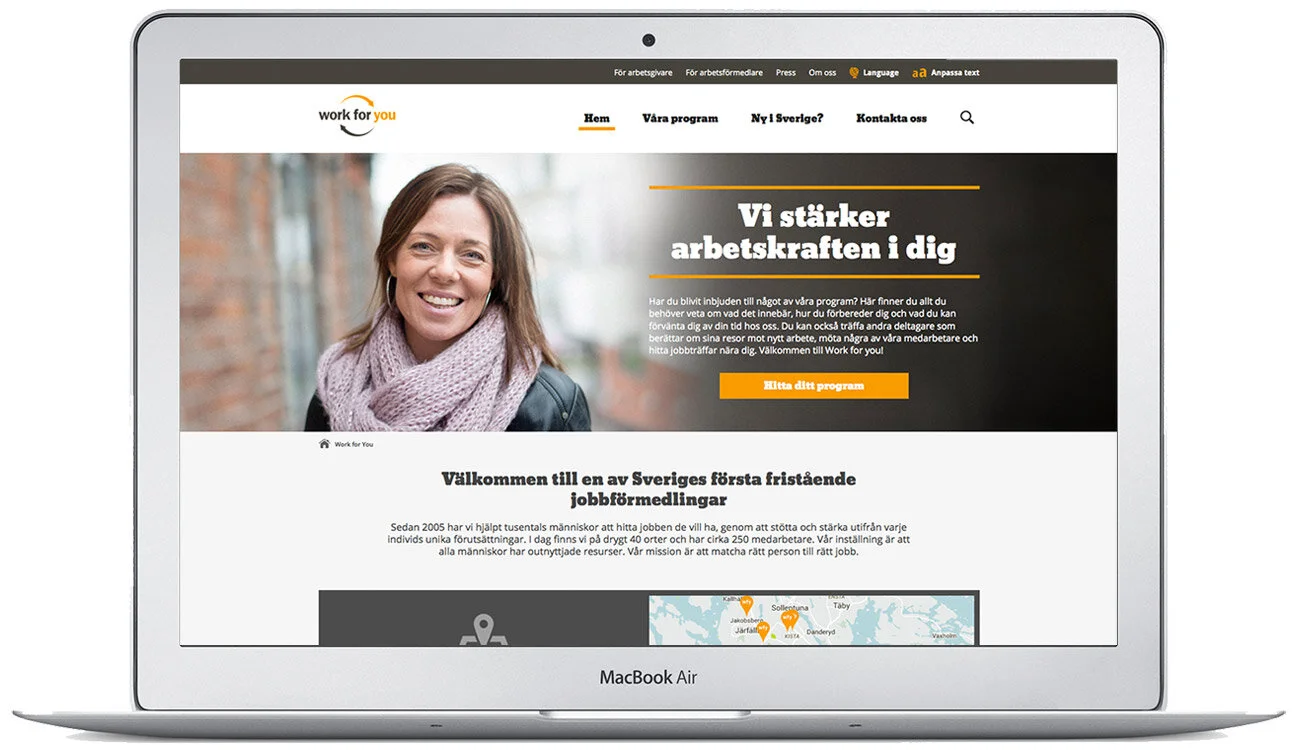 Work for you stärker arbetskraften i dig