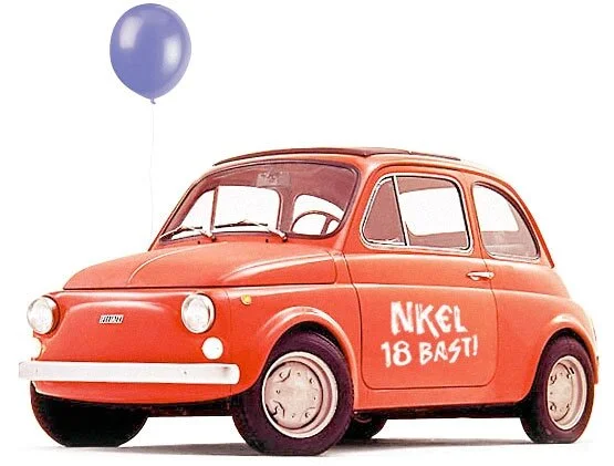 Se upp på vägen, här kommer nkel i full kareta!