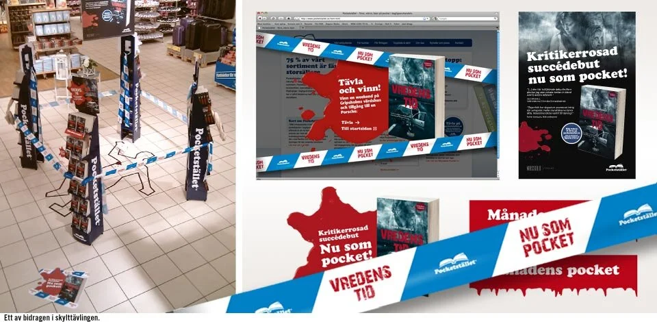 Lansering av en ny deckare i pocketformat!