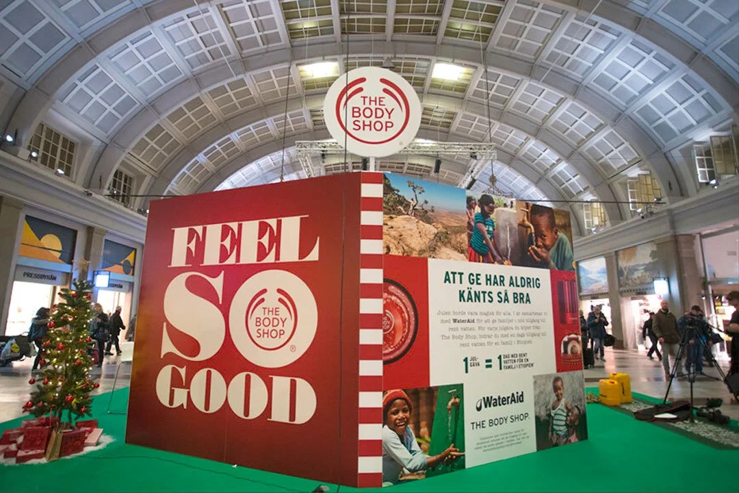 The Body Shop: Event, kampanjer och produktion
