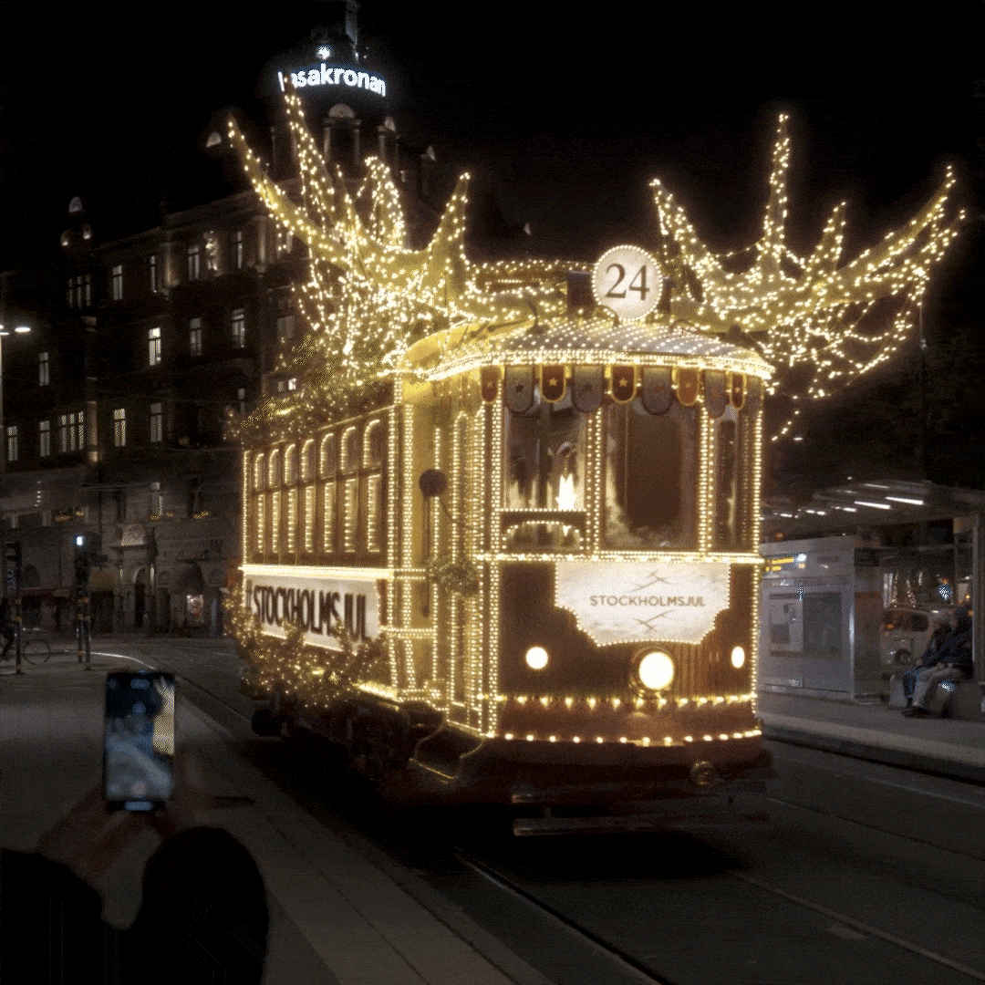 Animerad spårvagn välte internet