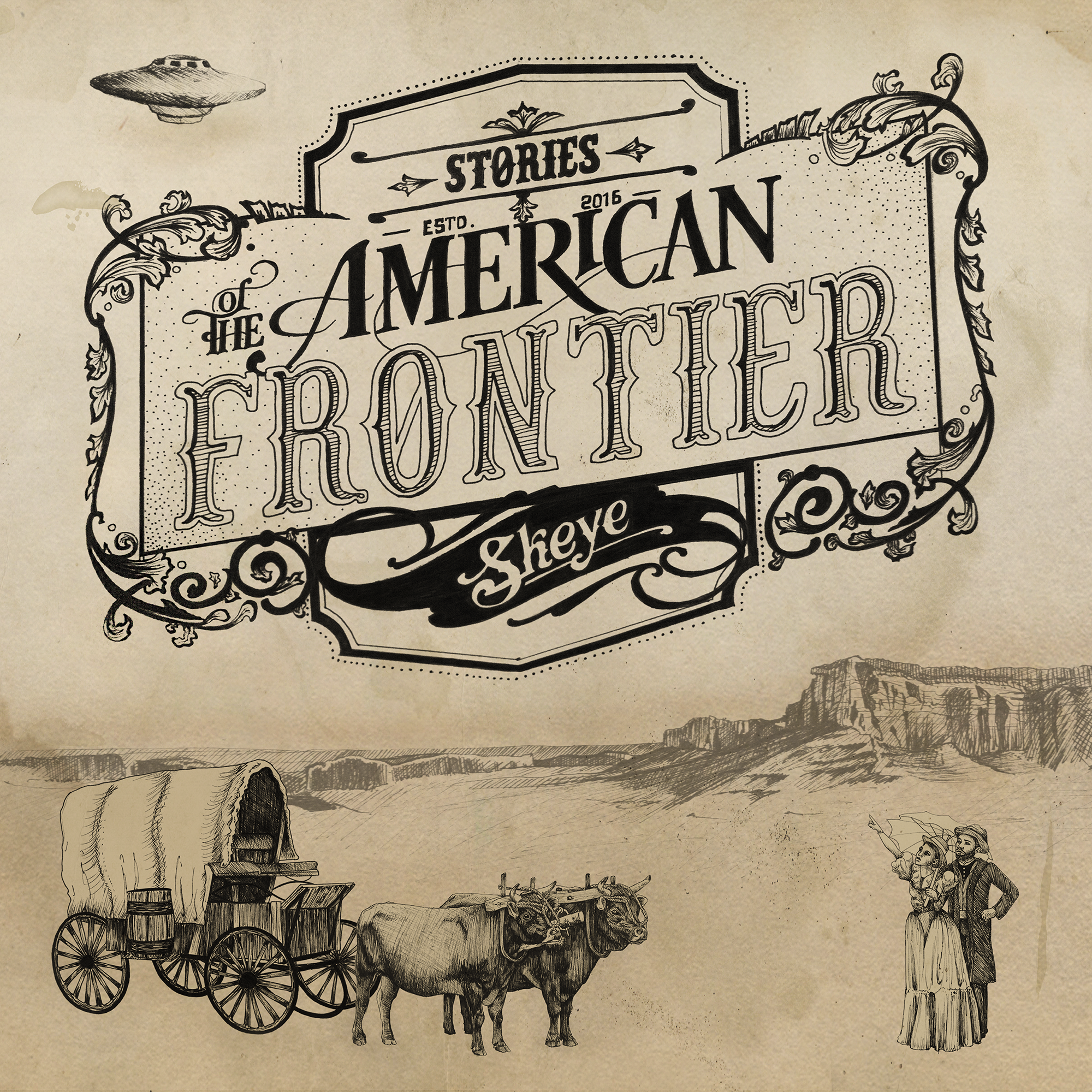 CD Art - Skeye: Stories of the American Frontier