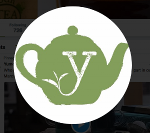 Yumchaa's official logo icon - for Twitter/instagram and social media.