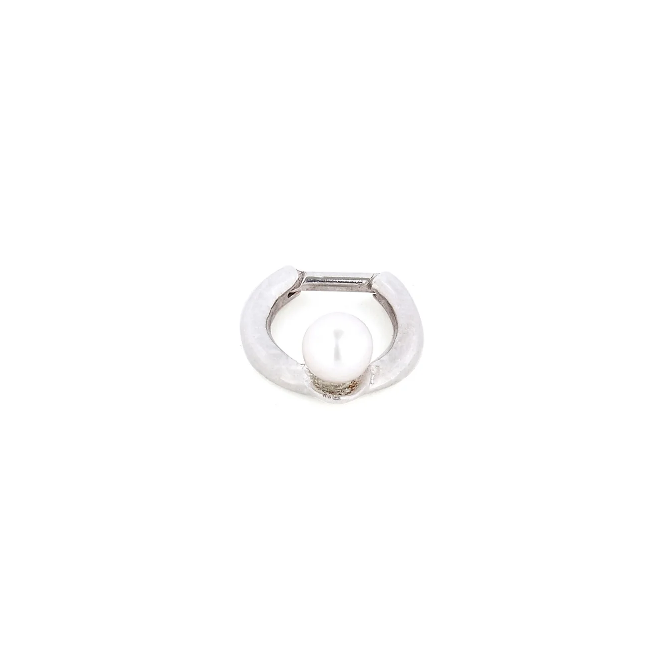 Single Pearl Septum Ring
