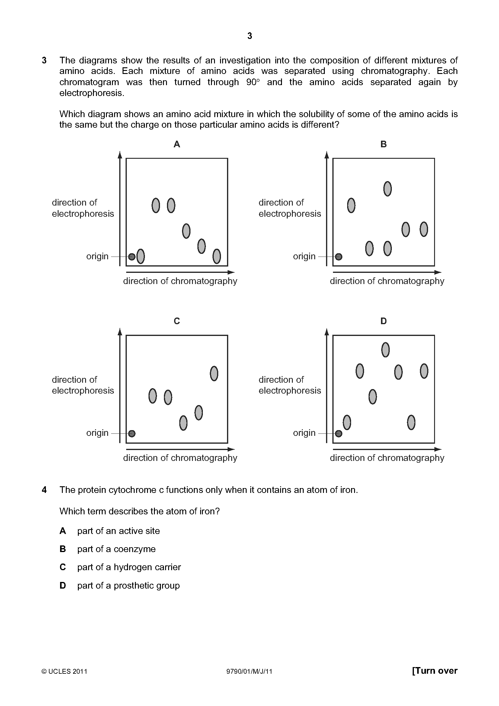 Challenging Multiple Choice questions for A-level Biology great for OCR - not easy !