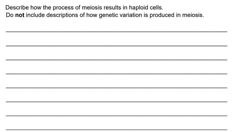 Mastering AQA A Level Biology Section 3.4.3: Genetic Diversity via ...