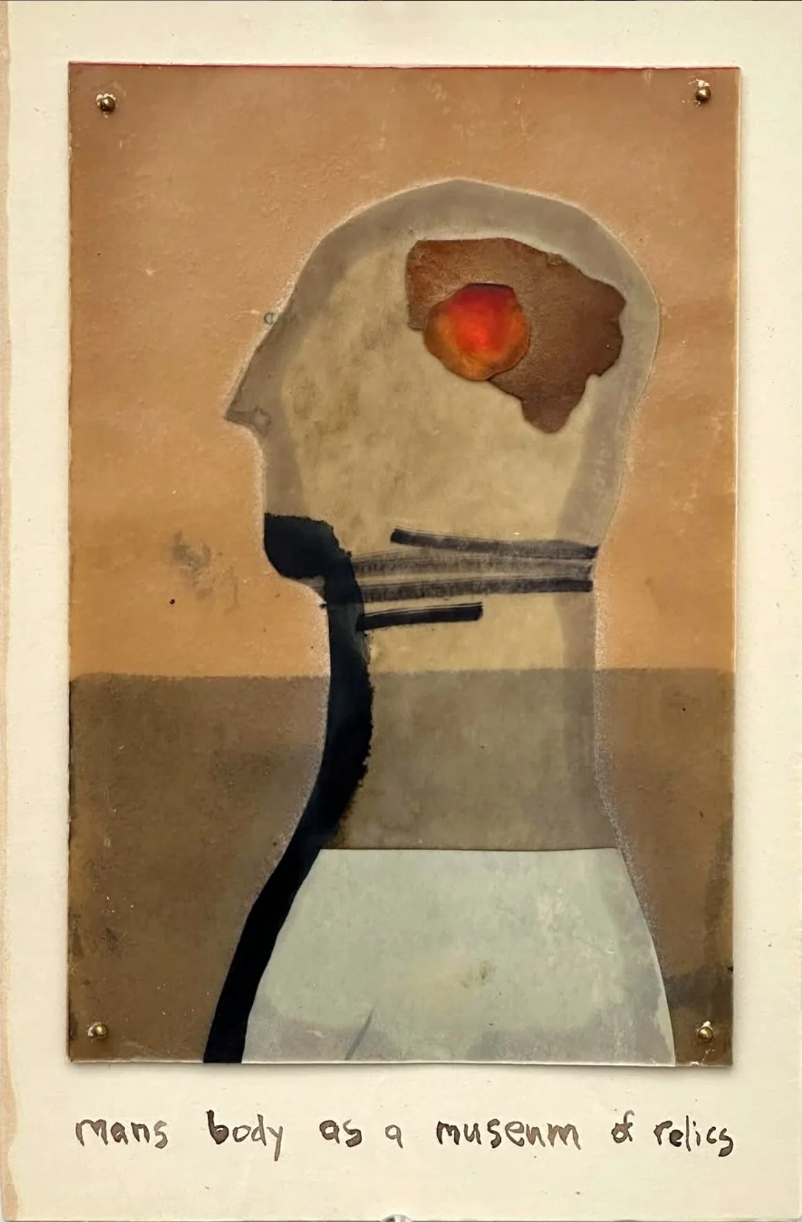 man's body as a museum of relics