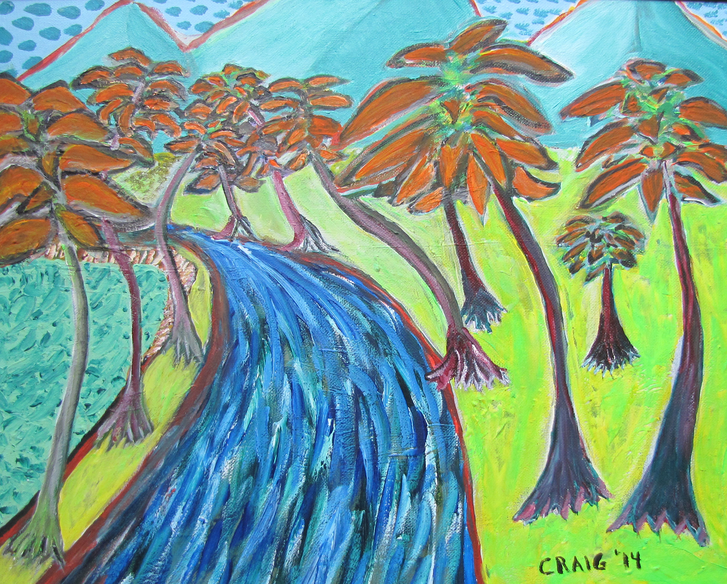 Swaying Palms, 2014