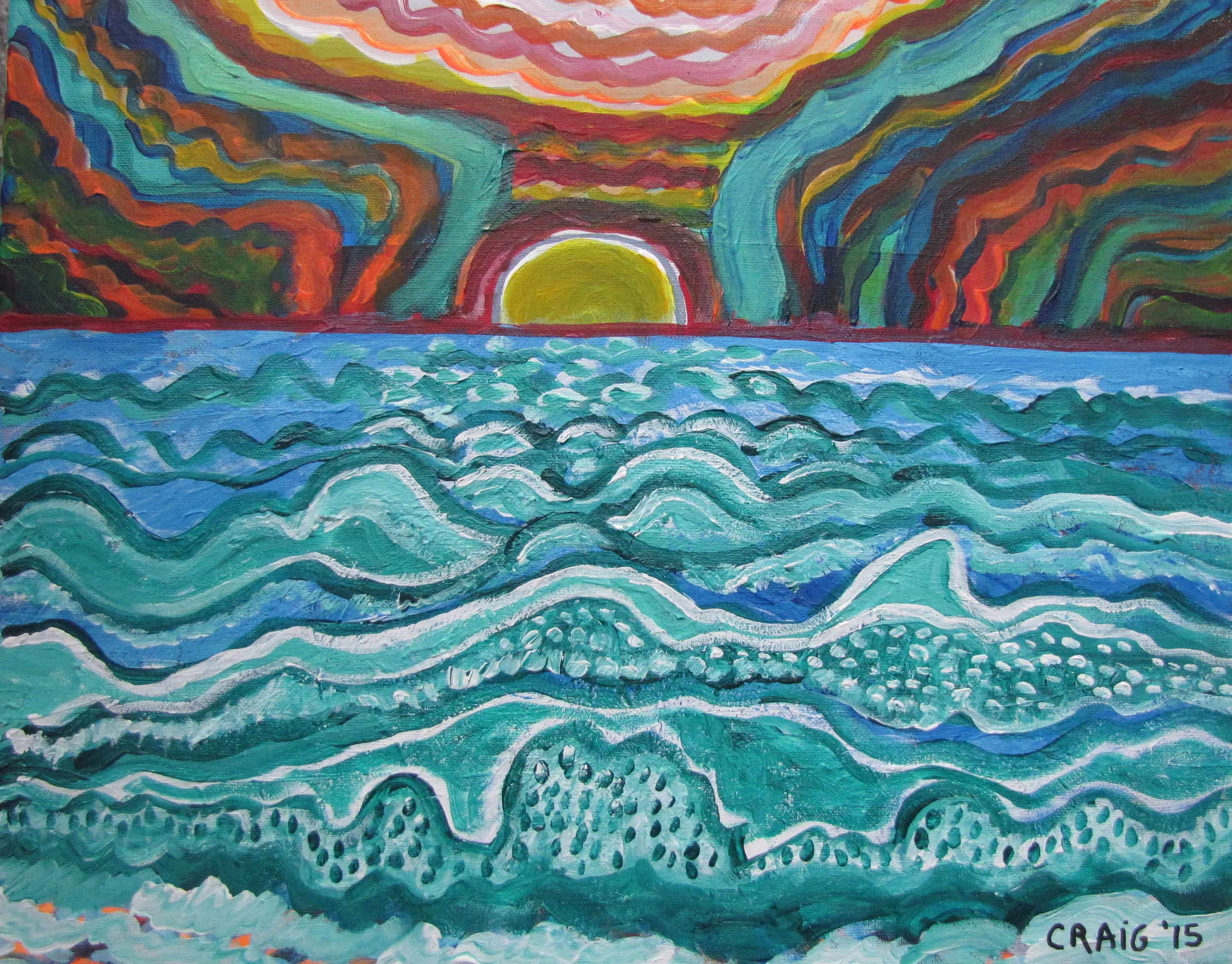 Stormy Sea, 2015