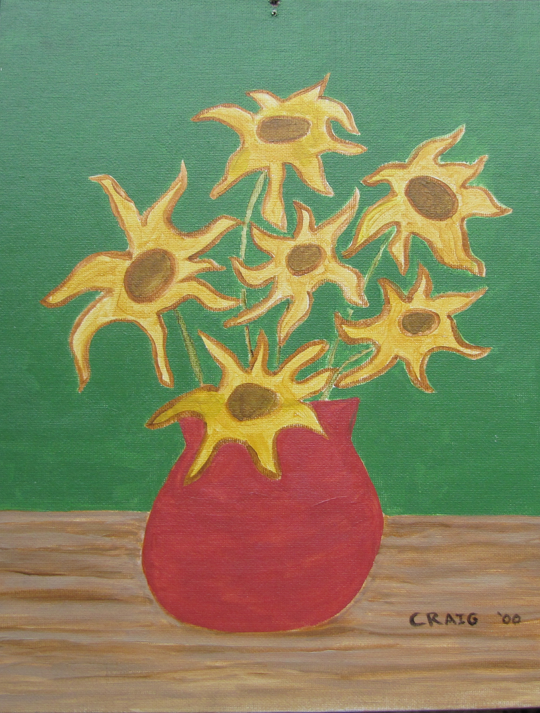 Sunflowers, 2000